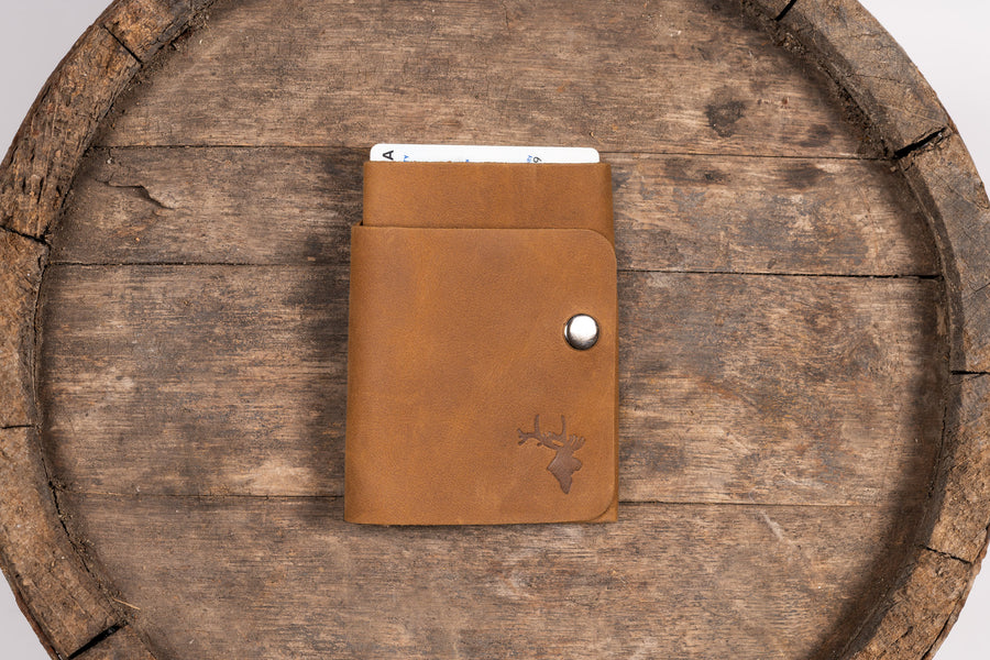 Portofel minimalist din piele naturala pentru CI, carduri si cash | #elanX | clasicul reinventat