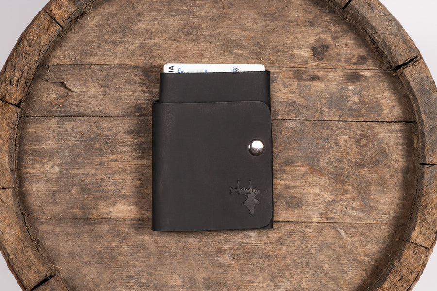 Portofel minimalist din piele naturala pentru CI, carduri si cash | #elanX | clasicul reinventat