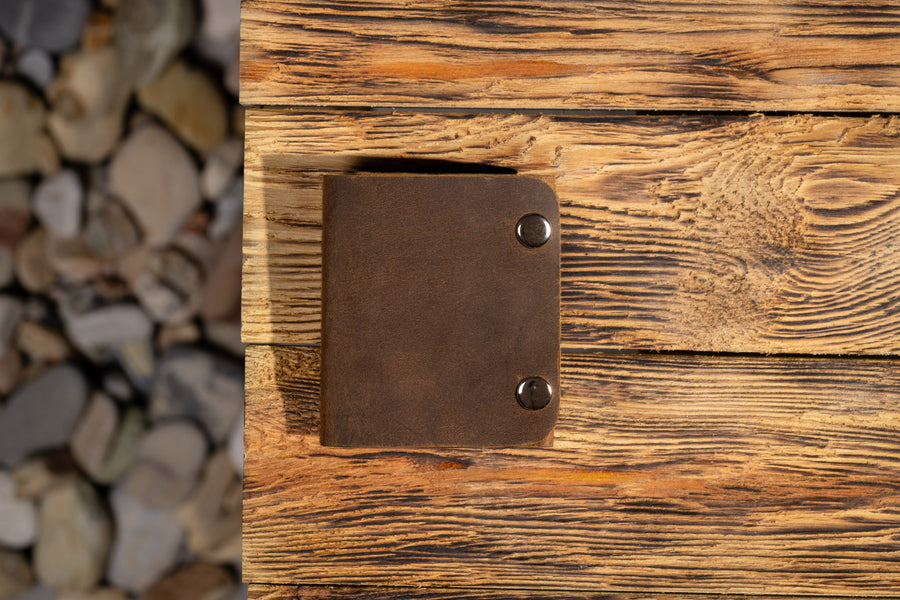 Portofel minimalist din piele naturala pentru noul CEI | #elanX*mini | noul standard