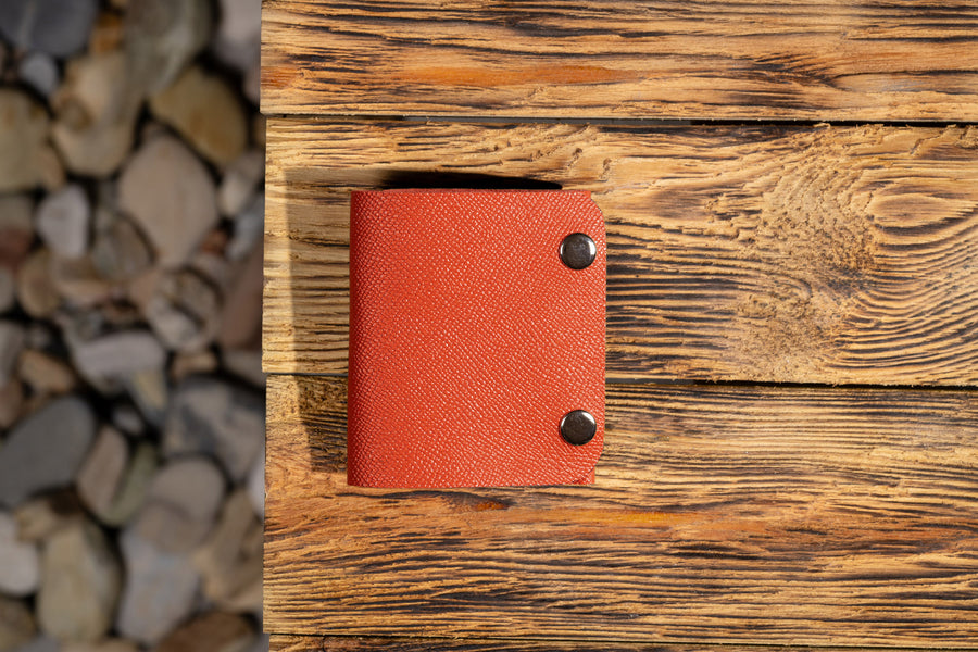 Portofel minimalist din piele naturala pentru noul CEI | #elanX*mini | noul standard
