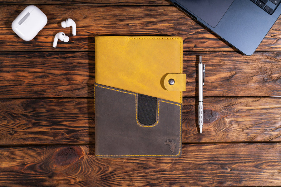 Agenda Apollo A5 din piele naturala