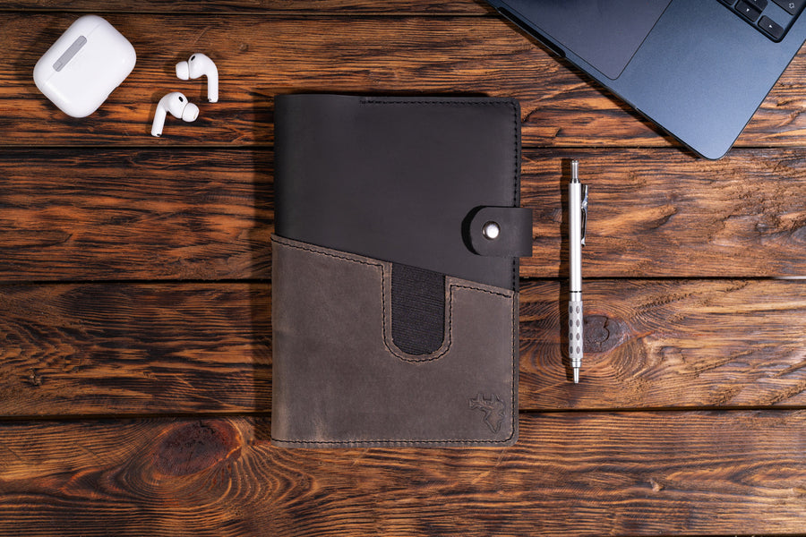 Agenda Apollo A5 din piele naturala