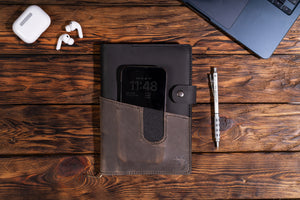 Agenda Apollo A5 din piele naturala