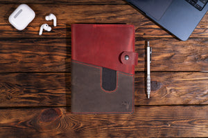 Agenda Apollo A5 din piele naturala