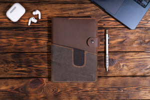 Agenda Apollo A5 din piele naturala