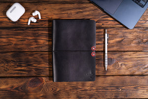 Agenda Cronos A5/A6 din piele naturala