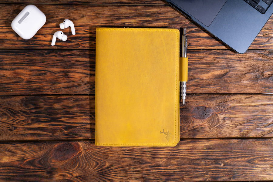 Agenda Hermes A5/A6 din piele naturala
