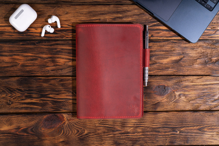 Agenda Hermes A5/A6 din piele naturala