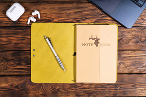 Agenda Cronos A5/A6 din piele naturala