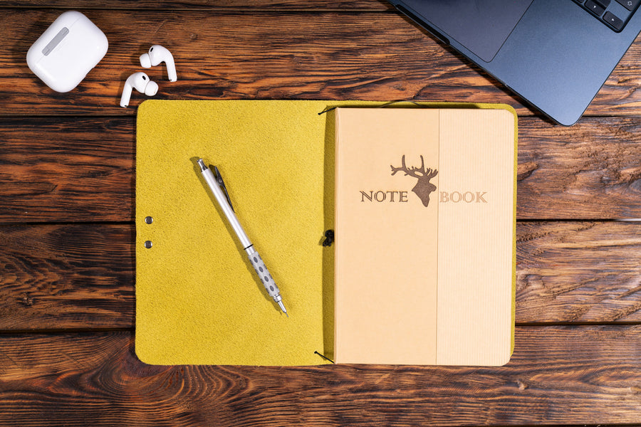 Agenda Cronos A5/A6 din piele naturala