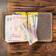 Încărcați imaginea în vizualizatorul Galerie, Portofel minimalist din piele naturala cu clips pentru noul buletin (CEI) | elanZECE | decarul
