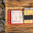 Încărcați imaginea în vizualizatorul Galerie, Portofel minimalist din piele naturala pentru noul buletin (CEI), carduri si bancnote | elanX*mini | noul standard
