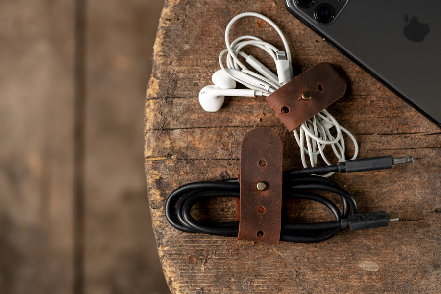 #organizator x cabluri | disciplinatul - ELAN Handcrafted Leather Goods